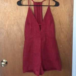 Plunging Romper